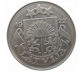 Латвия 50 сантимов 1922 г. Латвия 50 сантимов 1922 г.