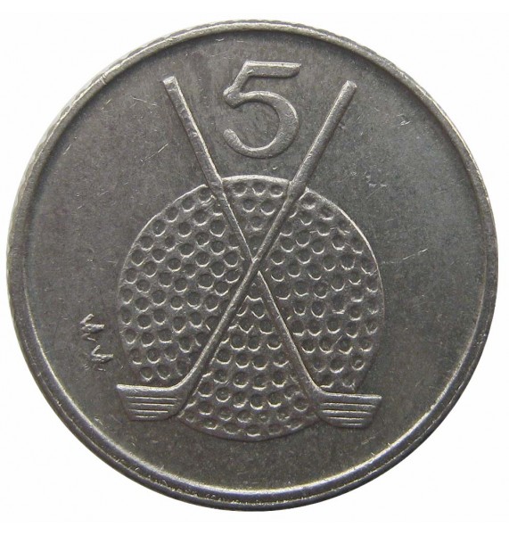 Остров Мэн 5 пенсов 1994 г. AA