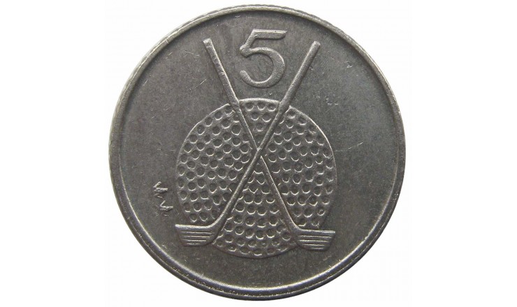 Остров Мэн 5 пенсов 1994 г. AA Остров Мэн 5 пенсов 1994 г. AA