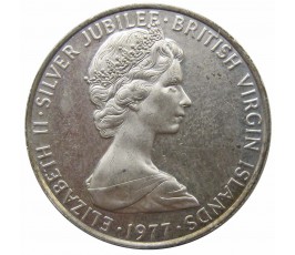 Британские Виргинские острова 5 центов 1977 г. (25 лет правления Королевы Елизаветы) Британские Виргинские острова 5 центов 1977 г. (25 лет правления Королевы Елизаветы)