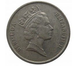 Бермудские о-ва 10 центов 1990 г.