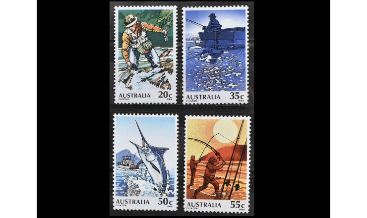 Австралия 1979 г. "Рыбалка"