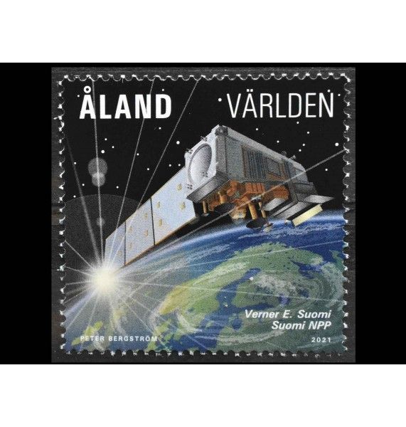 Аландские острова 2021 г. "Метеорологический спутник "Suomi NPP" Аландские острова 2021 г. "Метеорологический спутник "Suomi NPP"