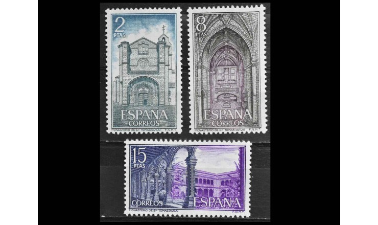 Испания 1972 г. "Монастырь Святого Фомы, Авила"