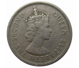 Гонконг 1 доллар 1960 г. KN