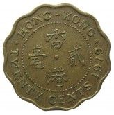 Гонконг 20 центов 1979 г.