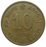Гонконг 10 центов 1983 г. 