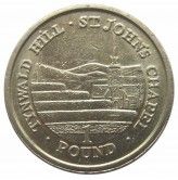 Остров Мэн 1 фунт 2016 г.
