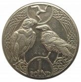 Остров Мэн 1 фунт 2020 г.