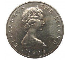 Остров Мэн 1 фунт 1979 г. AA Остров Мэн 1 фунт 1979 г. AA