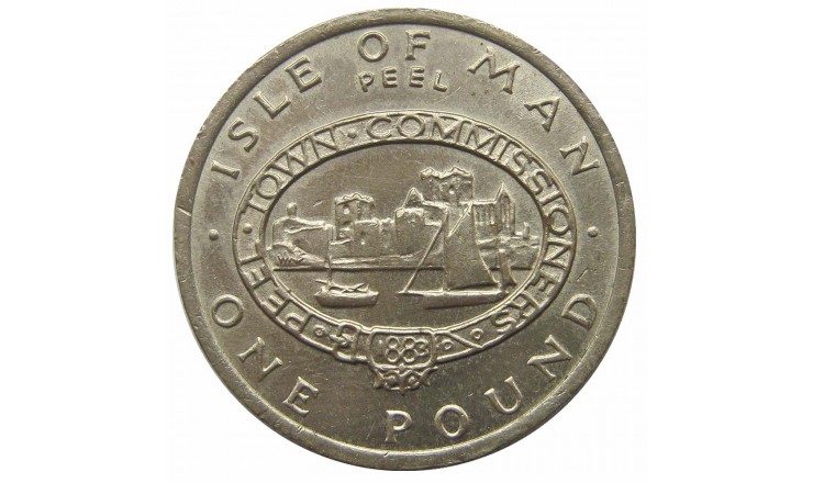 Остров Мэн 1 фунт 1983 г. AB Остров Мэн 1 фунт 1983 г. AB