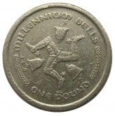 Остров Мэн 1 фунт 2000 г. AA