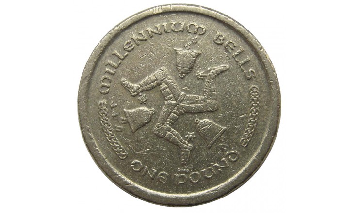 Остров Мэн 1 фунт 2000 г. AA Остров Мэн 1 фунт 2000 г. AA