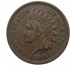 США 1 цент 1908 г. США 1 цент 1908 г.