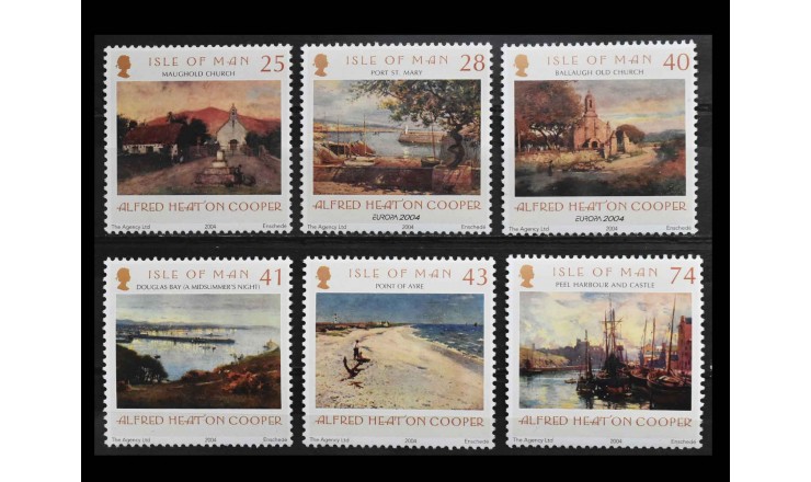 Остров Мэн 2004 г. "Альфред Хитон Купер, картины"