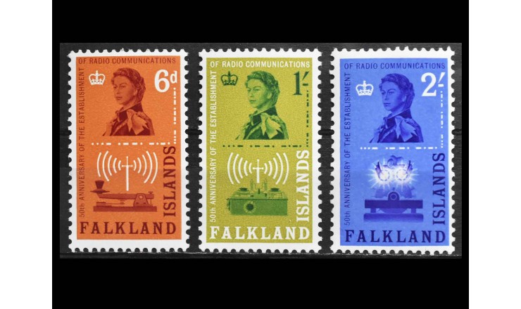 Фолклендские острова 1962 г. "50 лет радиовещанию"
