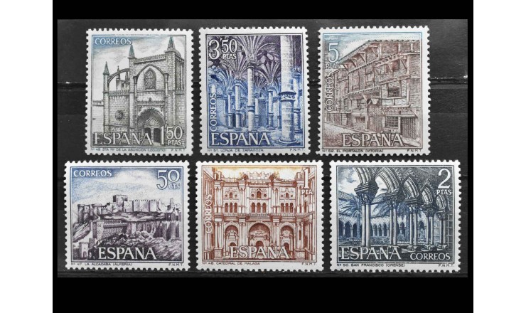 Испания 1970 г. "Архитектура" 