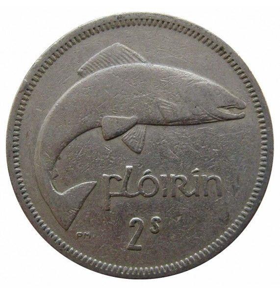 Ирландия 1 флорин 1962 г.