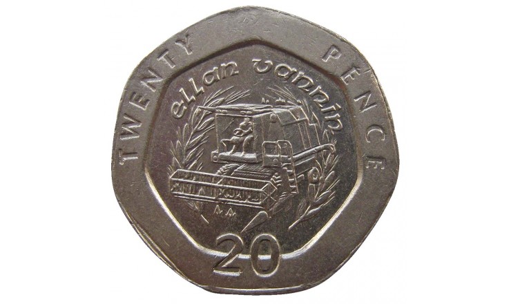 Остров Мэн 20 пенсов 1994 г. AA