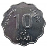 Мальдивы 10 лаари 2001 г.
