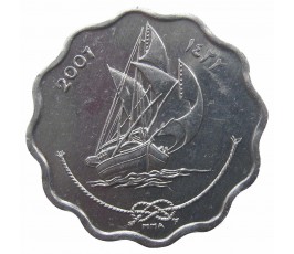 Мальдивы 10 лаари 2001 г.