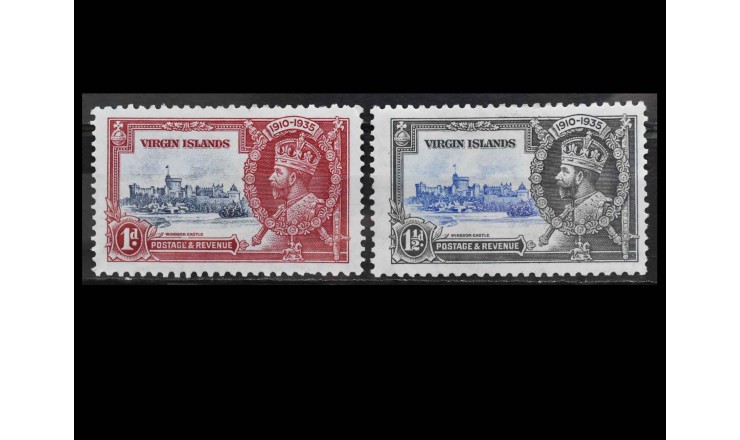 Британские Виргинские острова 1935 г. "Серебряный юбилей короля Георга V" Британские Виргинские острова 1935 г. "Серебряный юбилей короля Георга V"