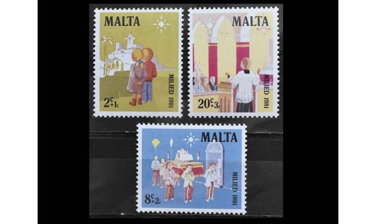 Мальта 1981 г. "Рождество"