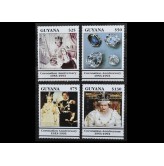 Гайана 1993 г. "40-я годовщина коронации королевы Елизаветы II"