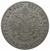 Австрия 20 крейцеров 1840 г. A