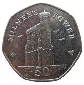 Остров Мэн 50 пенсов 2014 г. BA