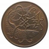 Остров Мэн 1/2 пенни 1983 г. АА
