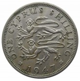 Кипр 1 шиллинг 1947 г.