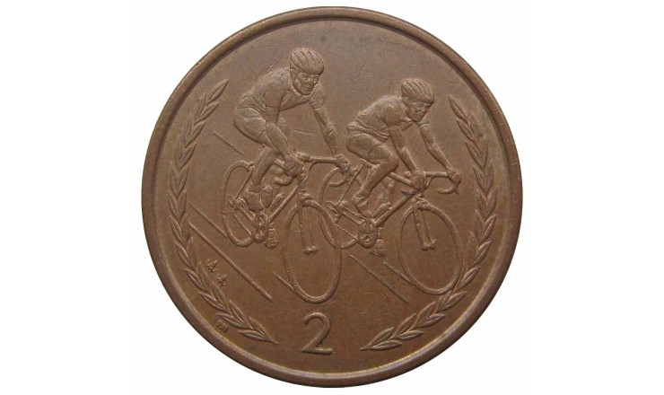 Остров Мэн 2 пенса 1999 г. AA Остров Мэн 2 пенса 1999 г. AA