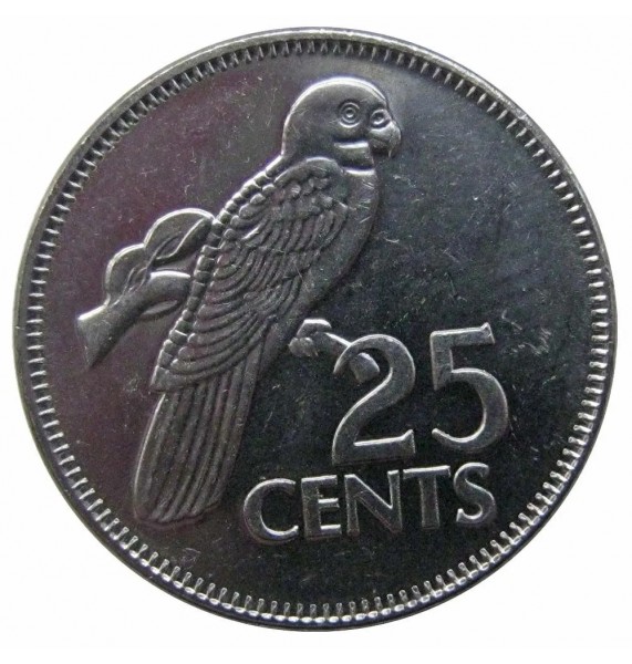 Сейшелы 25 центов 2012 г.
