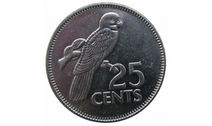 Сейшелы 25 центов 2012 г.