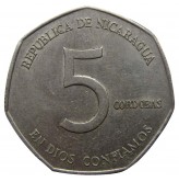 Никарагуа 5 кордоба 1980 г.