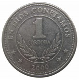 Никарагуа 1 кордоба 2000 г.