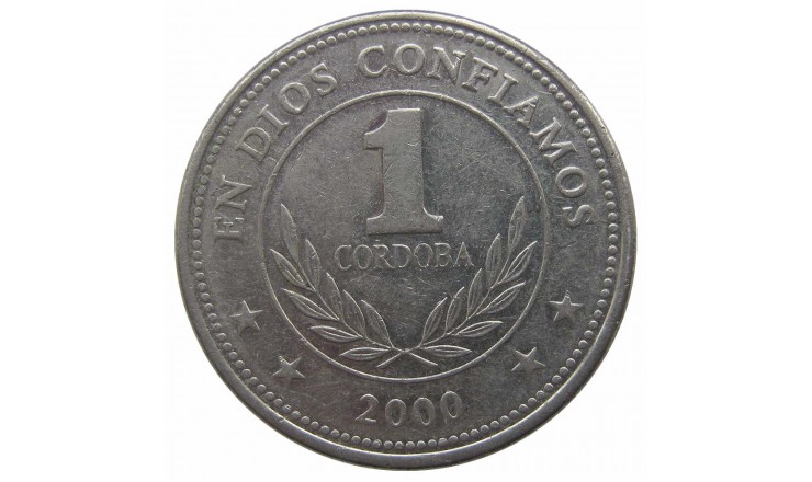 Никарагуа 1 кордоба 2000 г.