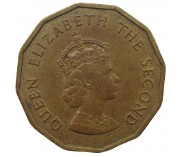 Джерси 1/4 шиллинга 1964 г.