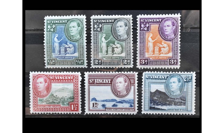 Сент-Винсент и Гренадины 1938 г. "Король Георг VI"