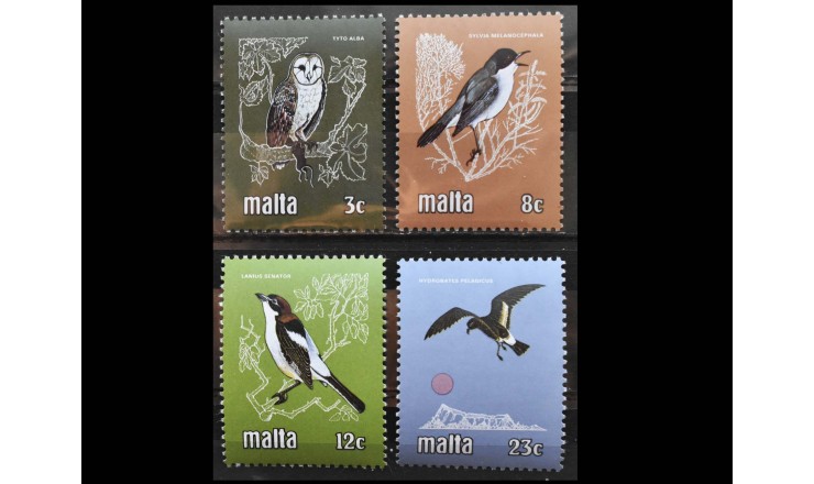 Мальта 1981 г. "Птицы"