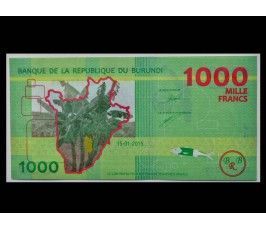Бурунди 1000 франков 2015 г.
