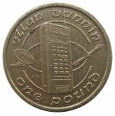 Остров Мэн 1 фунт 1988 г. AA