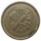 Остров Мэн 1 фунт 1997 г. AA