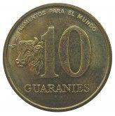 Парагвай 10 гуарани 1996 г.