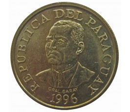 Парагвай 10 гуарани 1996 г. Парагвай 10 гуарани 1996 г.