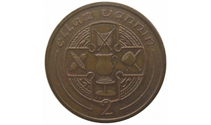 Остров Мэн 2 пенса 1995 г. AA