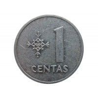 Литва 1 цент 1991 г.