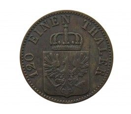 Пруссия 3 пфеннига 1862 г. A
