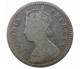 Индия 2 анны 1890 г.